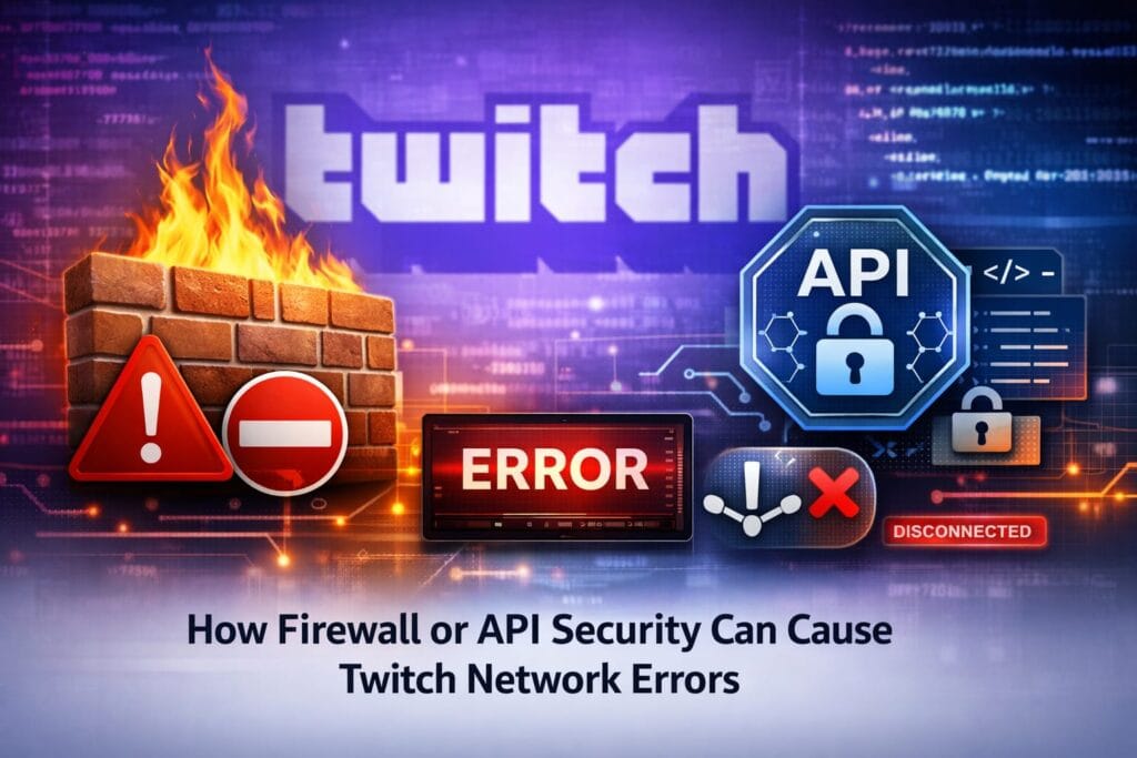 How Firewall or API Security Can Cause Twitch Network Errors