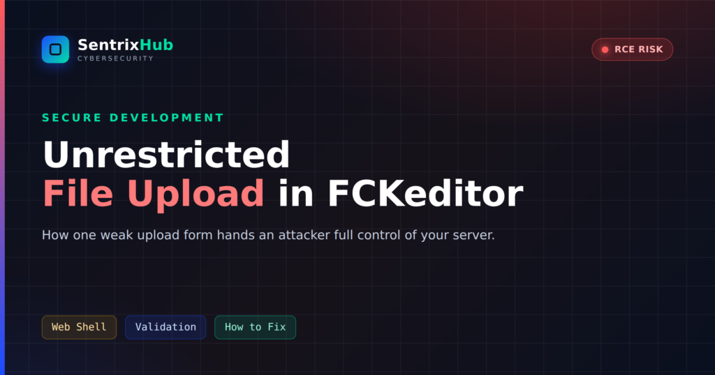 Unrestricted File Upload