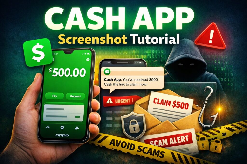 Cash App Screenshot Tutorial