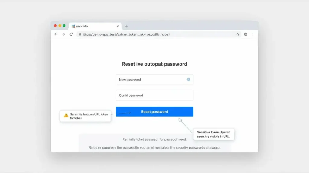 password reset