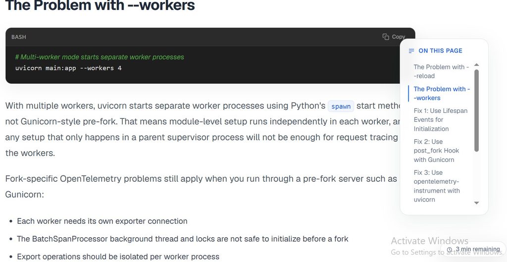 FastAPI production deployment โ Uvicorn workers spawn behavior explained
