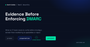 Enforcing DMARC